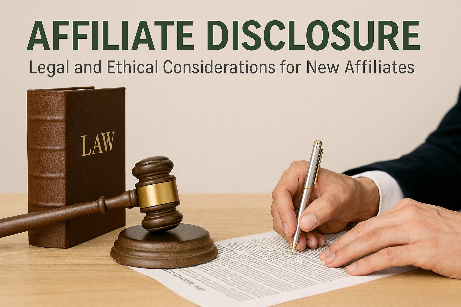 Affiliate diclosure
