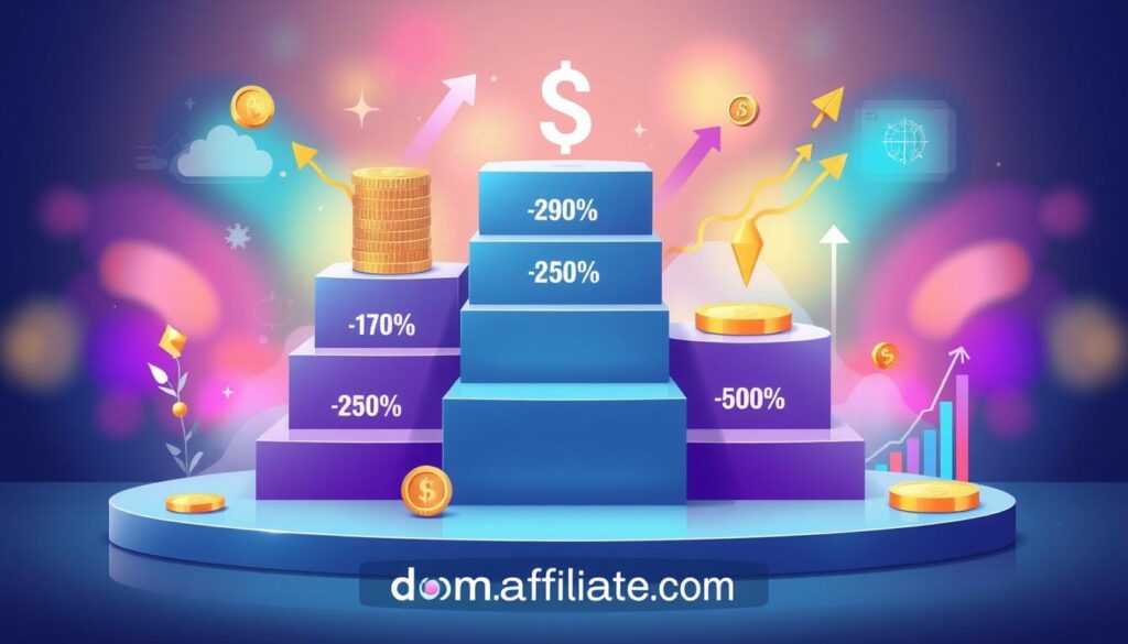 Tiered commission programs Tiered commission programs