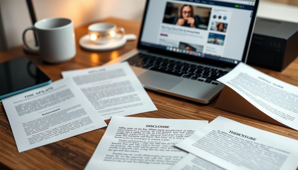 affiliate disclosure examples