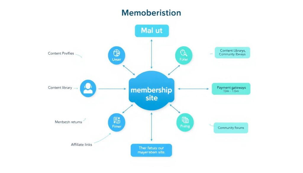 membership site structure