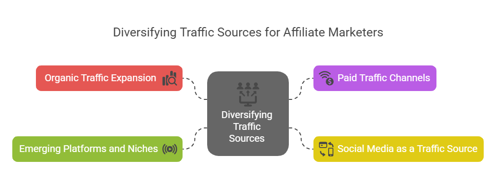 Scale your affiliate business-diversifying traffic sources