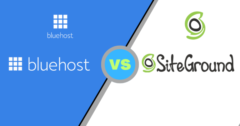 Bluehost vs Siteground Comparison