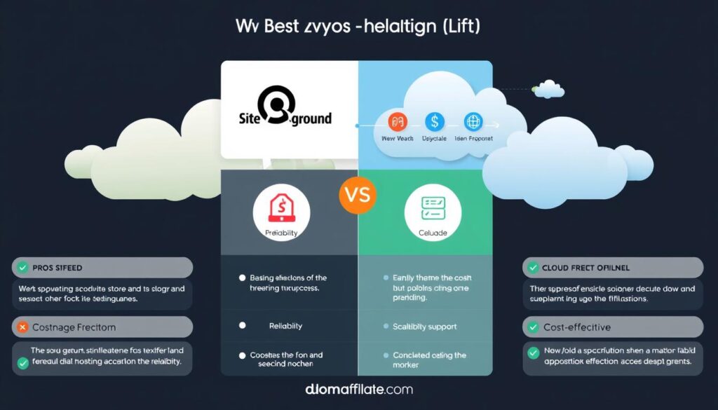 Web Hosting Comparison Pros and Cons