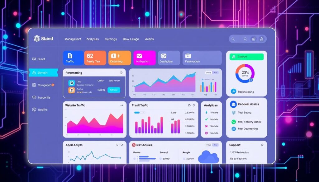hosting dashboard
