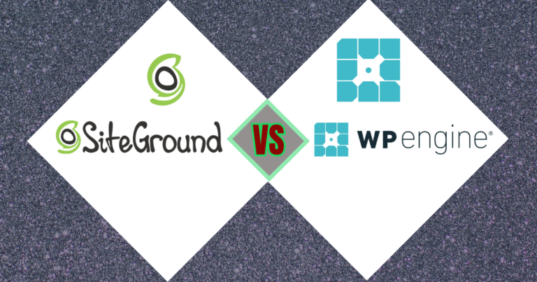 Siteground vs WP Engine Comparison