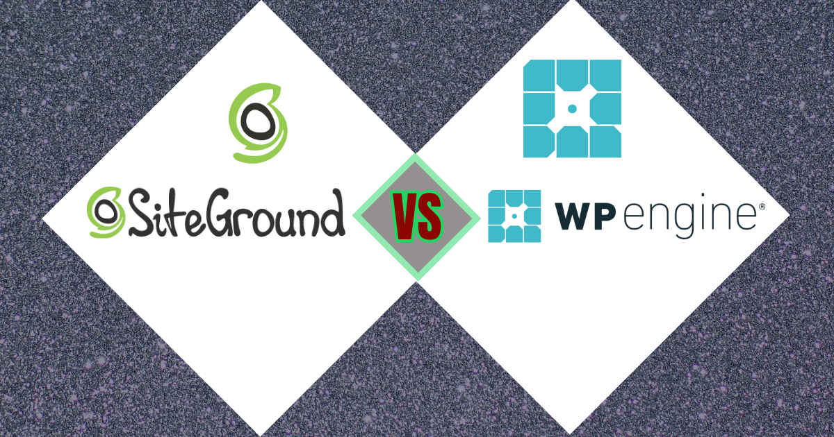 Siteground vs WP Engine Comparison