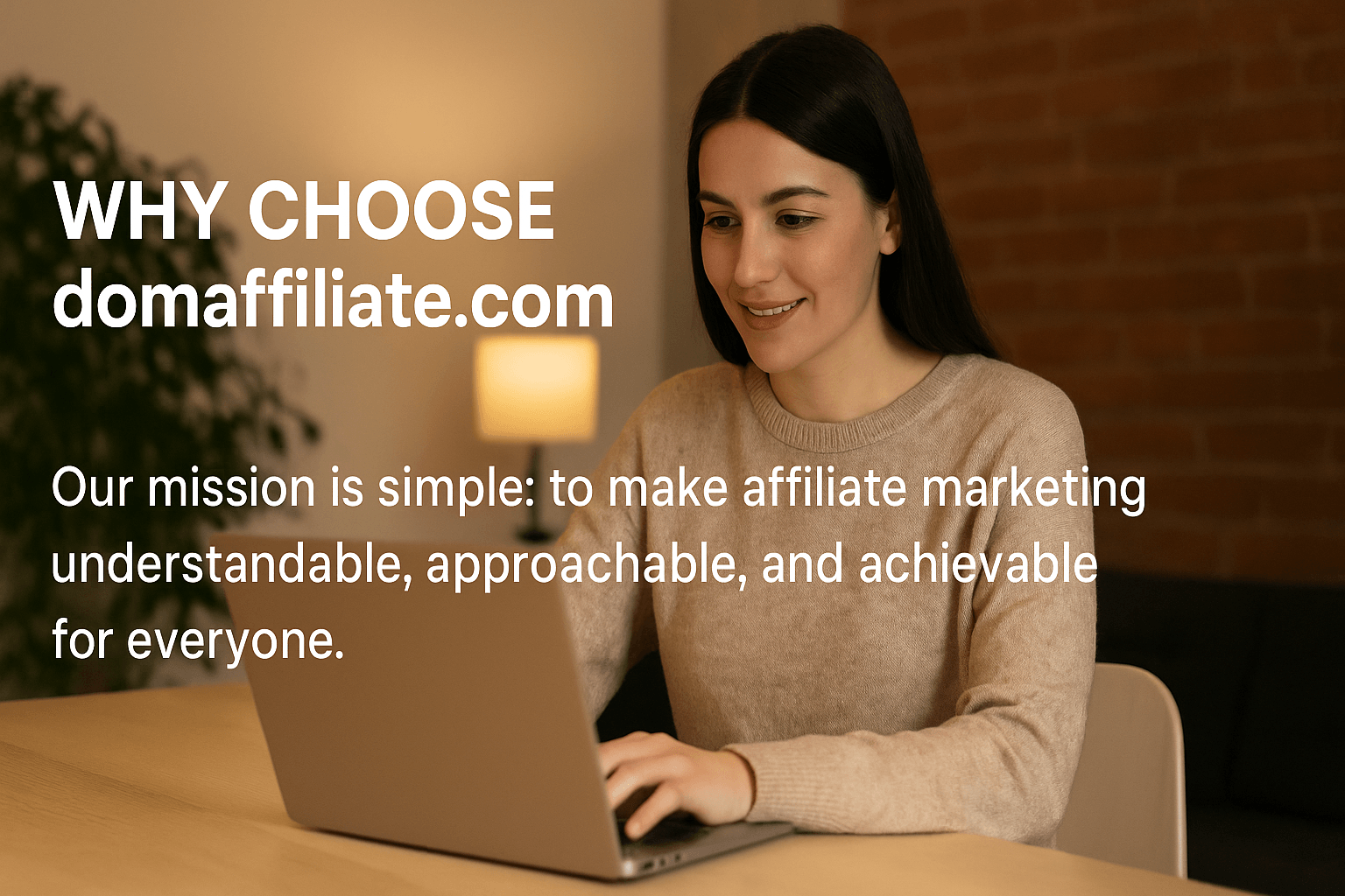 Why Choose domaffiliate.com? why choose domaffiliate, home page