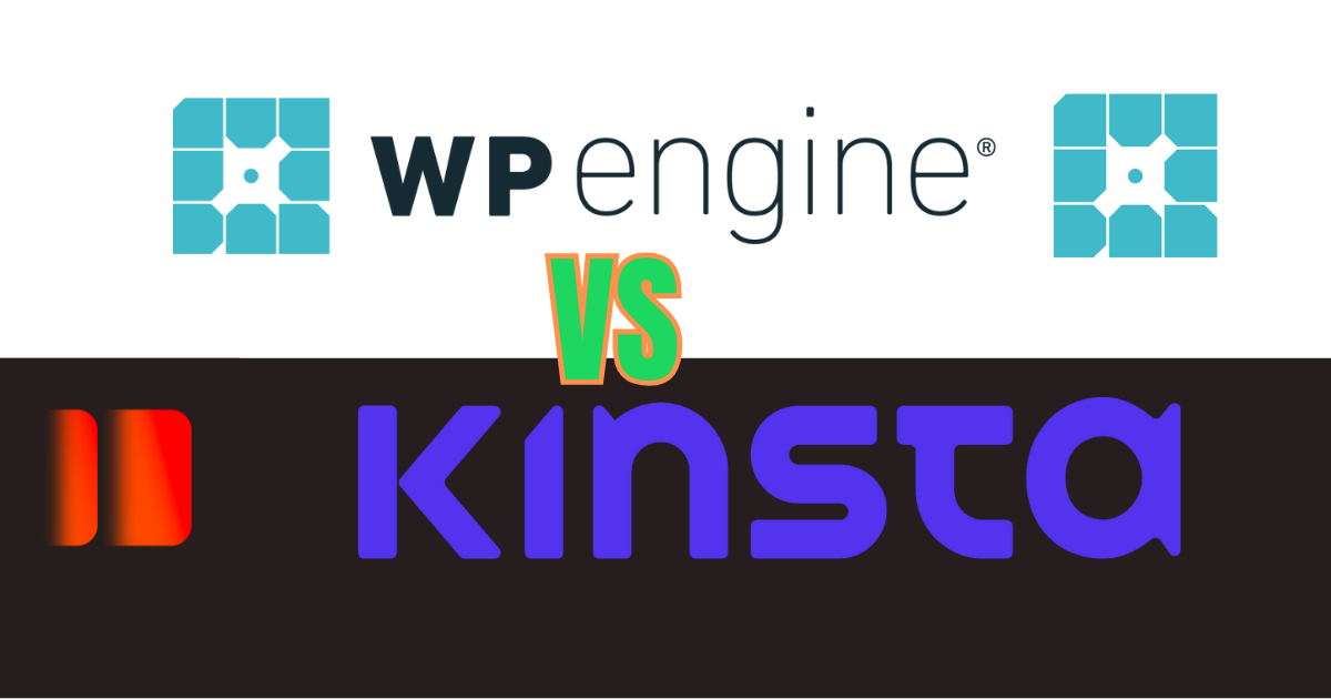 WP Engine vs Kinsta design