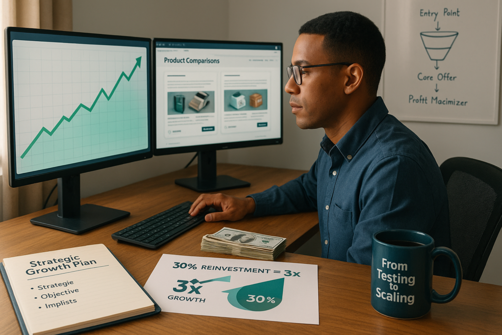 Affiliate marketing intermediate level-Data-Driven Analyze, Test, Optimize