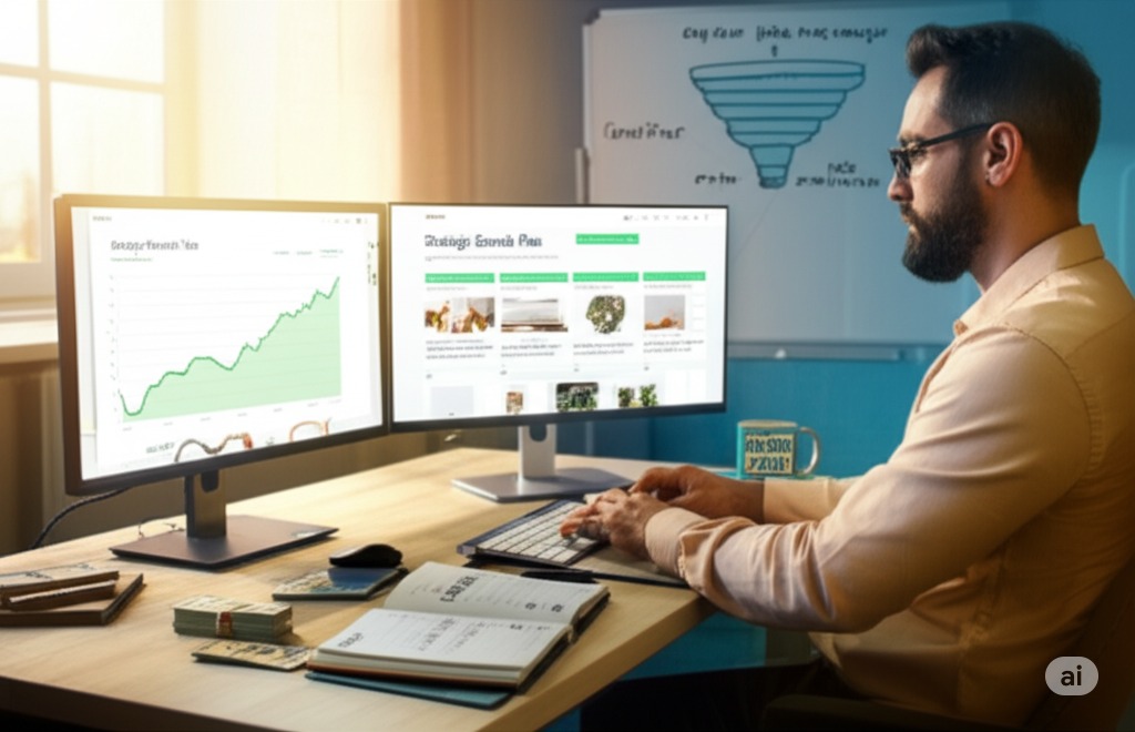 Affiliate marketing intermediate level scaling growth