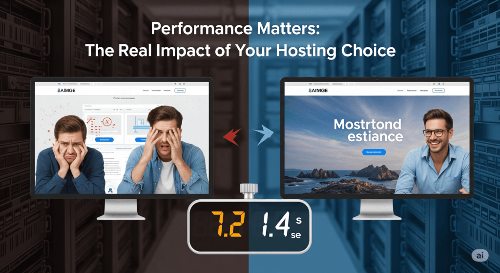 web hosting providers comparison, performance matters